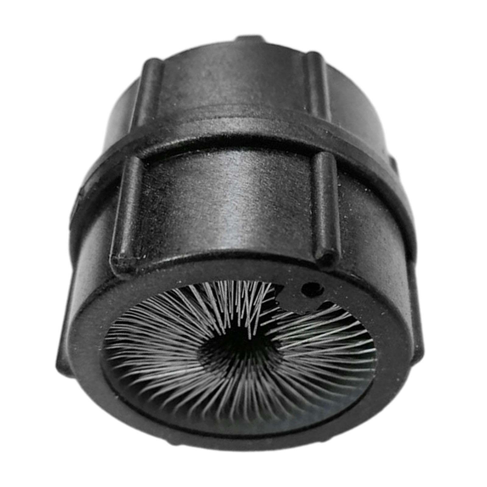 Magideal - Limpiador De Terminales De Batería, Herramienta De Limpieza De Terminales De Batería, Perno Hexagonal De 8,2Mm , Negro 11Mm