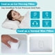 thumbnail image 2 of Almohada piercing de lujo con tapón de espuma, 2 of 7