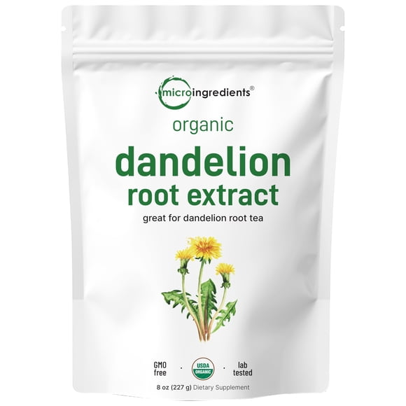 Microingredientes de té de raíz de diente de león en polvo 227 ml