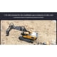 thumbnail image 4 of 1:20 Excavadora Control Remoto Rc Juguete 11 Canal Aleación Amarillo, 4 of 10