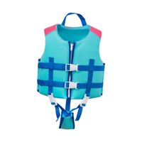 Ioensy - Chaleco Salvavidas Para Niños, Chaleco Salvavidas Para Surf, Kayak, Pesca, Talla L, Azul