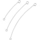 thumbnail image 1 of Extensor de collar VANBARIS de plata de ley 925 de 5, 7 y 10 cm, 1 of 7