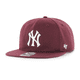 thumbnail image 1 of Jockey New York Yankees Captain Snapback Dark Maroon, 1 of 2