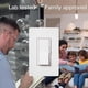 thumbnail image 2 of Interruptor de intensidad Lutron Diva LED+ para bombillas regulables de 150 W, 2 of 8
