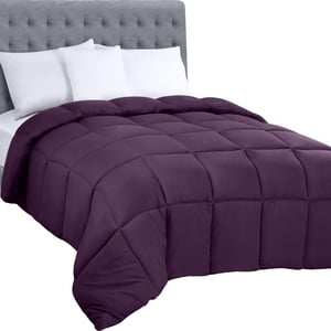 Utopia Bedding - Ropa De Cama Edredon Utopia, Tamaño King, Para Todas Las Estaciones, Color Ciruela