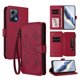 thumbnail image 1 of Funda Cartera Mariposa para [Xiaomi Redmi Note 12 5G] con Soporte y Cremallera Rojo, 1 of 6