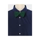 thumbnail image 5 of INSPIRE CHIC Corbatas de Moño Pre-atadas para Hombre Correa Ajustable Color Sólido Pajarita Tejida Verde Oscuro, 5 of 5