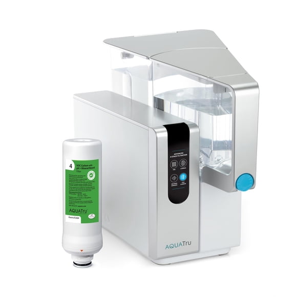 Sistema de filtro de agua AquaTru Classic Alkaline Countertop
