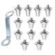 thumbnail image 4 of 12 Piezas De Clavos Para Botas De Fútbol De Césped Para Juegos Deportivos En Interiores Y Exteriores, 11 Mm Y 13 Mm, 4 of 5