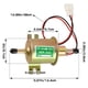 thumbnail image 4 of Bomba de combustible eléctrica LOCOPOW 12 V de baja presión 2.5-4 PSI, 4 of 7