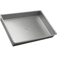 Usa Pan - Molde Rectangular Para Pasteles Usa, 9 X 13 Pulgadas, Acero Aluminizado