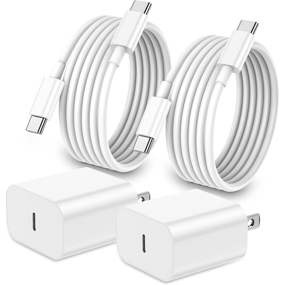 Genérico - Cargador Iphone 20w Usbc 2pack Rapido Iphone 17 16 15