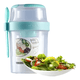 thumbnail image 1 of Vaso contenedor hermético para ensalada y cereal, 1 of 3