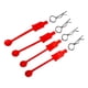 thumbnail image 3 of 4Pcs RC Body Shell Clips Pins Rojo, 3 of 3