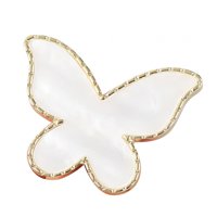 Magideal - Anillos De Paleta Para Decoración De Uñas, Bandeja Mezcladora De Esmalte De Gel, Diseño Artístico Profesional Para Uñas, Regalo Para Mujer, Placa Mezc Blanco