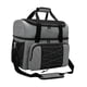 thumbnail image 4 of Bolsa para bolas de bolos Práctica bolsa para 2 bolas Bolso de mano para bolos con compartimento para zapatos para practicar actividades al aire libre Gris, 4 of 5