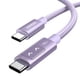 thumbnail image 1 of Cable USB C a USB C UGREEN Uno, carga rápida de 100 W, 2 m, morado, 1 of 8