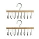 thumbnail image 1 of Organizador De Armario, Organizador De Sujetador, Colgador De Cinturón Para Pajaritas, Sujetadores, Apartamentos, Color Madera, 2 Uds., 1 of 3