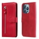 thumbnail image 4 of Funda con Cremallera para iPhone 11 PRO MAX, Carcasa Cartera de Cuero PU con Soporte y Tarjetero, 4 of 5