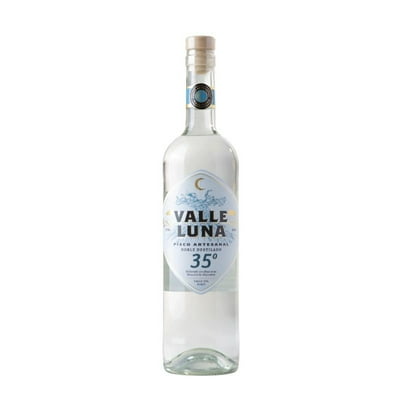 Pisco Artesanal 35° Botella 750 Ml Valle Luna