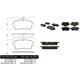 thumbnail image 2 of Pastillas Freno para auto Mercedes Benz GLE550e 2012-2019 Trasero, 2 of 4