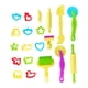 thumbnail image 4 of Juego De 20 Piezas De Arcilla Para Niños, Juego De Herramientas De Arcilla Para Niñas, Niños Y Niños, 4 of 5
