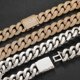 thumbnail image 2 of 16-24 Inch Extra Brillante Miami Cuban Link Chain para Hombre, Ancho 25MM Cuban Link Chain para Hombre, Sólido Grueso Grande Hip Hop con Brillo Cuban Link Necklace, Caja de Regalo Incluida, 2 of 8
