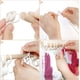 thumbnail image 3 of Organizador de diademas y lazos para el cabello para niñas, organizador de accesorios para el cabello y diademas para bebés, decoración colgante de pared para habitación de niñas pequeñas., 3 of 7