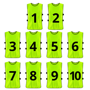 Linea Sport - Set 10 Petos Numéricos Para Adultos Xl