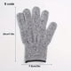 thumbnail image 3 of 1 Pair, Cut Resistant Gloves, Safety Kitchen Wear-resistant Cuts Gloves For Oyster Shucking, Fish Fillet Processing, Mandolin Slicing, Meat Cutting And Wood Carving, Gardening, 3 of 4