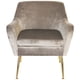 thumbnail image 1 of Poltrona George Gris Velvet, 1 of 2