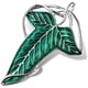 thumbnail image 1 of Bahamut - Broche esmaltado con diseño de árbol verde elfo navideño elegante para mujer y hombre, collar con colgante para traje, broche con cierre de capa, joyería para cosplay, 1 of 7