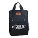thumbnail image 5 of Organizador De Utensilios De Acampada, Bolsa De Utensilios De Cocina Portátil Para Mochilero, Barbacoa, Cocina, Color Negro, 5 of 5