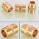 thumbnail image 3 of Conector 1/2 X 1/2 He/he Niple Adaptador Baño Cocina Ducha, 3 of 4
