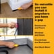 thumbnail image 2 of Cinta adhesiva InstaTrim The Original Flexible Trim, 15 m, color negro, 2 of 5