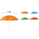 thumbnail image 2 of Sombrilla 2.40 Mts Diametro Playa Camping Diseño Unicolor, 2 of 3