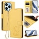 thumbnail image 2 of Funda de Gato tipo Libro para Infinix Note 40X 5G, Amarillo, 2 of 6