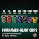thumbnail image 3 of Set Poker HEITOK 500 Fichas 11.5g Maletín Aluminio, 3 of 3