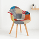 thumbnail image 2 of Butaca Sitial Patchwork Acolchado Wood - Naranjo, 2 of 7