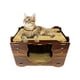 thumbnail image 3 of Casa De Madera y Rascador Para Gatos, 3 of 3