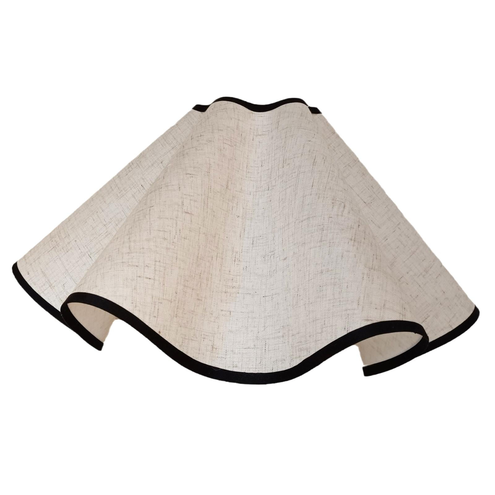 Magideal - Funda Para Lámpara De Mesa De Pétalos, Pantalla Para Lámpara De Noche, Portátil, Moderna, De Lino, Para Iluminación De Casas De Campo, Cafeterías Y Ho 36 Centímetros