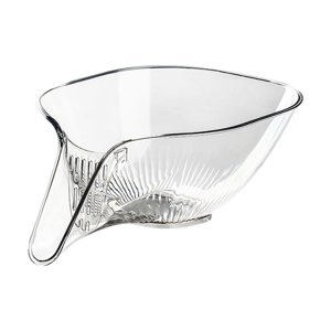 Bothyi - Fregaderos, Cesta De Drenaje, Colador De Cocina, Colador Para Lavado De Frutas, Drenaje Transparente