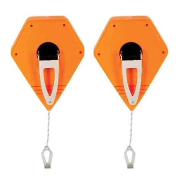 Rollo Chalk Line Keson P100 octoganal de 100 m con cuerda de 1,5 mm