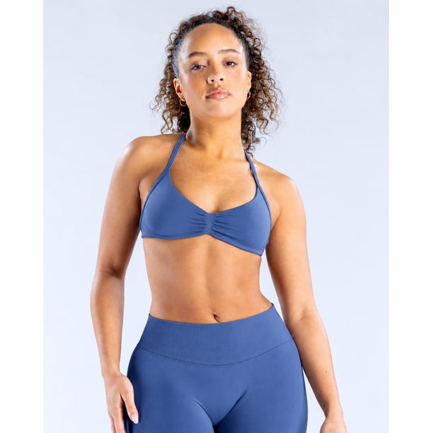 Conjunto Deportivo Para Mujer Calza Tiro Alto Y Top Peto Impact