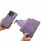 thumbnail image 4 of Funda Billetera Magnética para Xiaomi 13T Soporte Tarjetas Desmontable Morado, 4 of 6