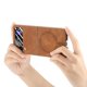 thumbnail image 4 of Magnetic Slim Case for Samsung Galaxy Z Flip 4 with Camera Guard & Anti-Scratch Back Brown, 4 of 5