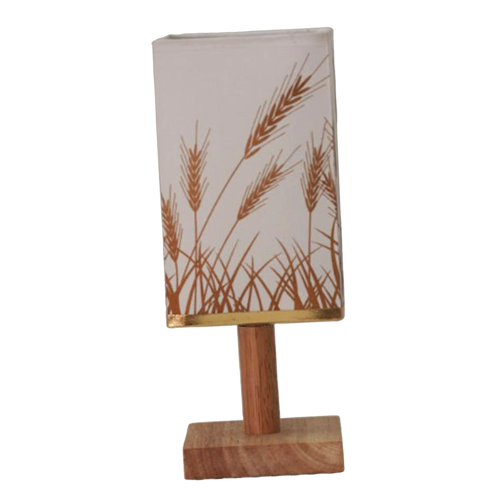 Magideal - Lámpara De Moderna, Lámpara De Escritorio De De Noche, Lámpara De Noche Con Base De Y Pantalla Para Sala De , , Trigo