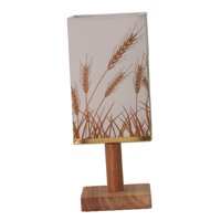 Magideal - Lámpara De Moderna, Lámpara De Escritorio De De Noche, Lámpara De Noche Con Base De Y Pantalla Para Sala De , , Trigo