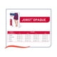 thumbnail image 3 of Media Compresiva Hasta La Rodilla Jobst Opaque 20/30 M, 3 of 5