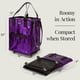 thumbnail image 4 of Bolsa de supermercado reutilizable con ruedas HULKEN Ultraviolet, 4 of 8